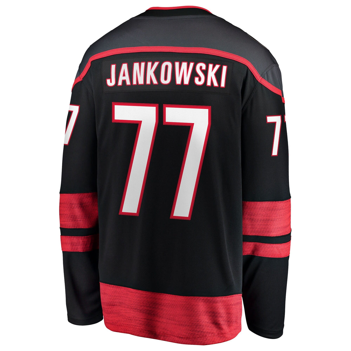 Carolina Hurricanes Mark Jankowski Black Home Breakaway Hockey Jersey