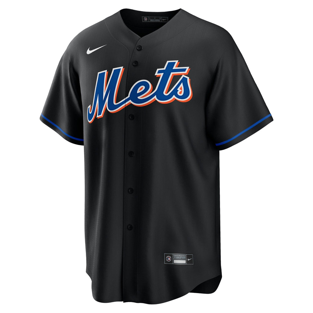 New York Mets Mike Hampton Black 2022 Alternate Replica Player Baseball Jersey