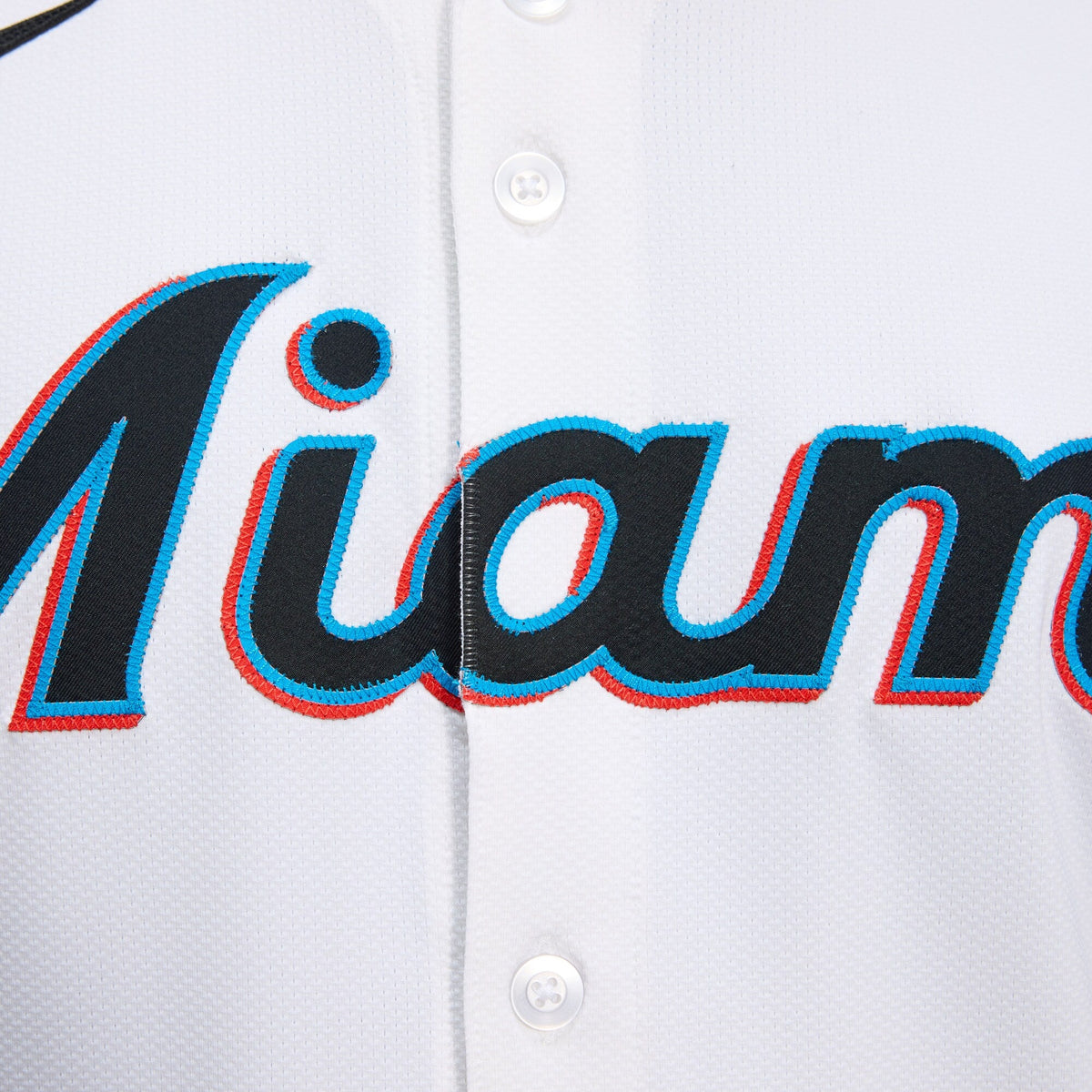 Miami Marlins White Home Elite Baseball Jersey