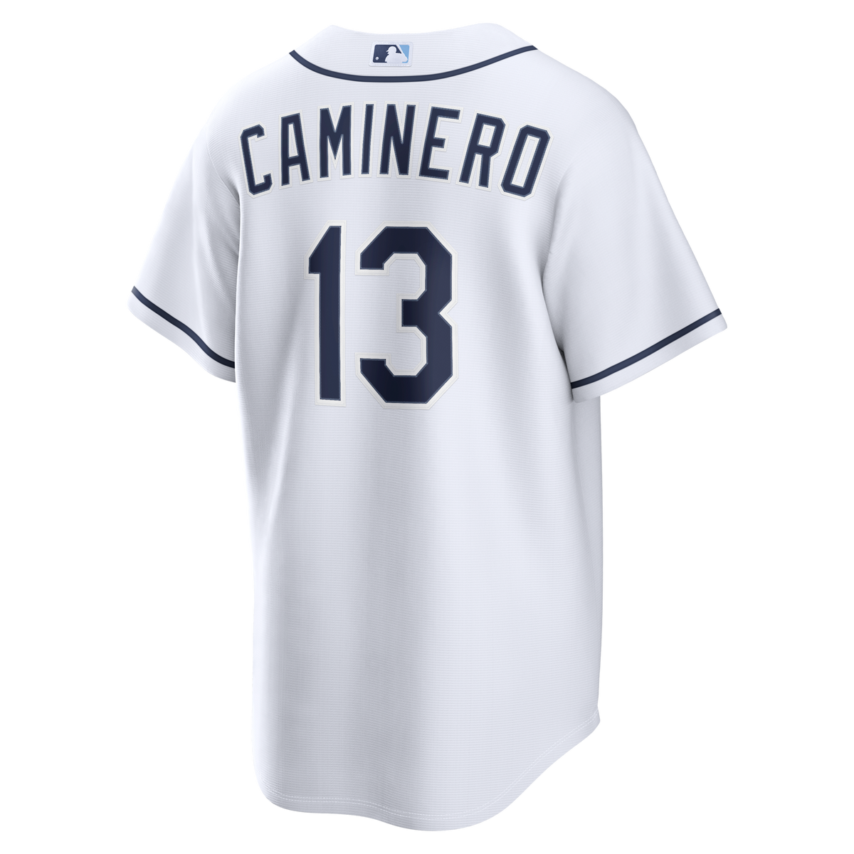 Tampa Bay Rays Junior Caminero White Home Replica Baseball Jersey