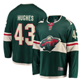 Minnesota Wild Quinn Hughes Green Home Breakaway Hockey Jersey