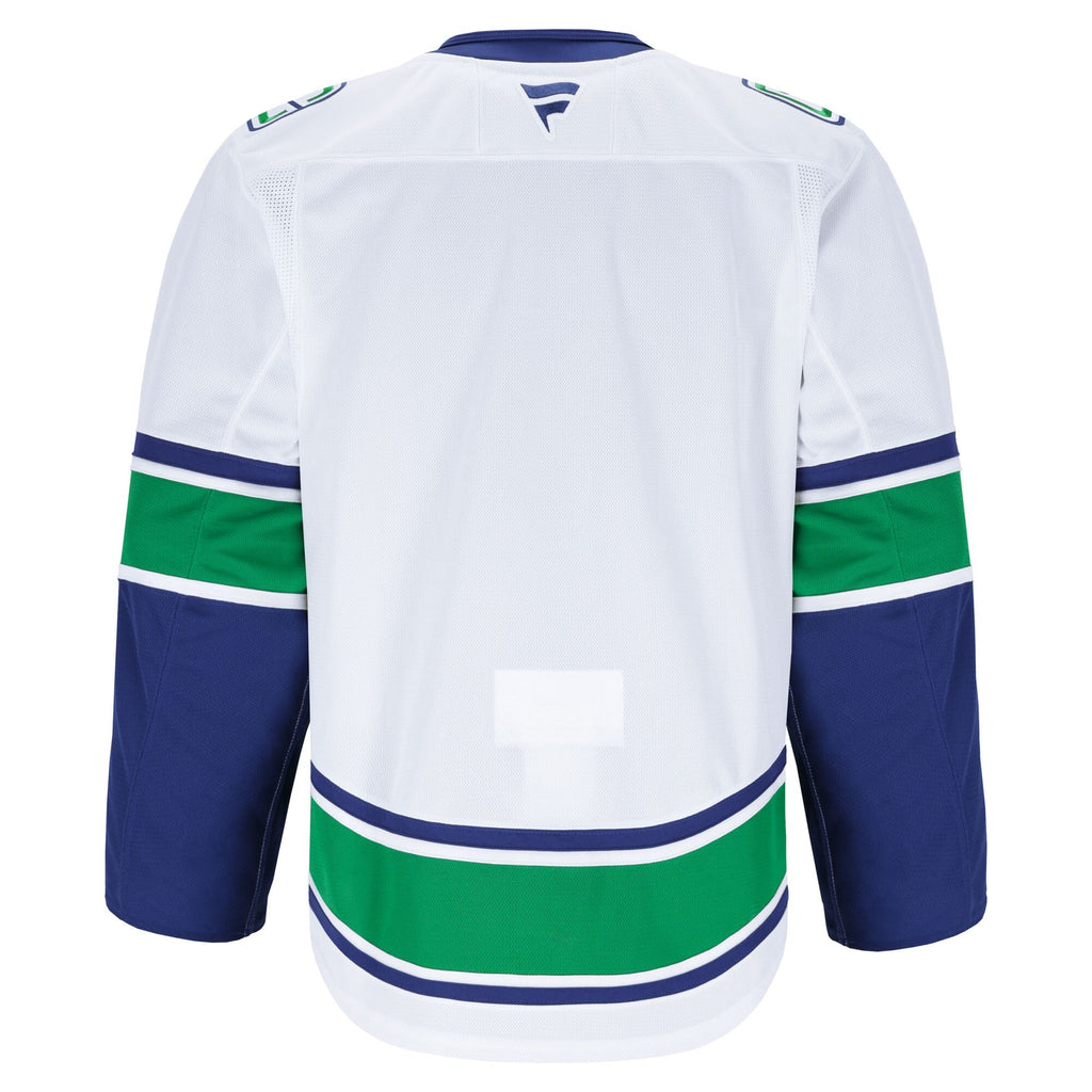 Vancouver Canucks White Away Pro Jersey