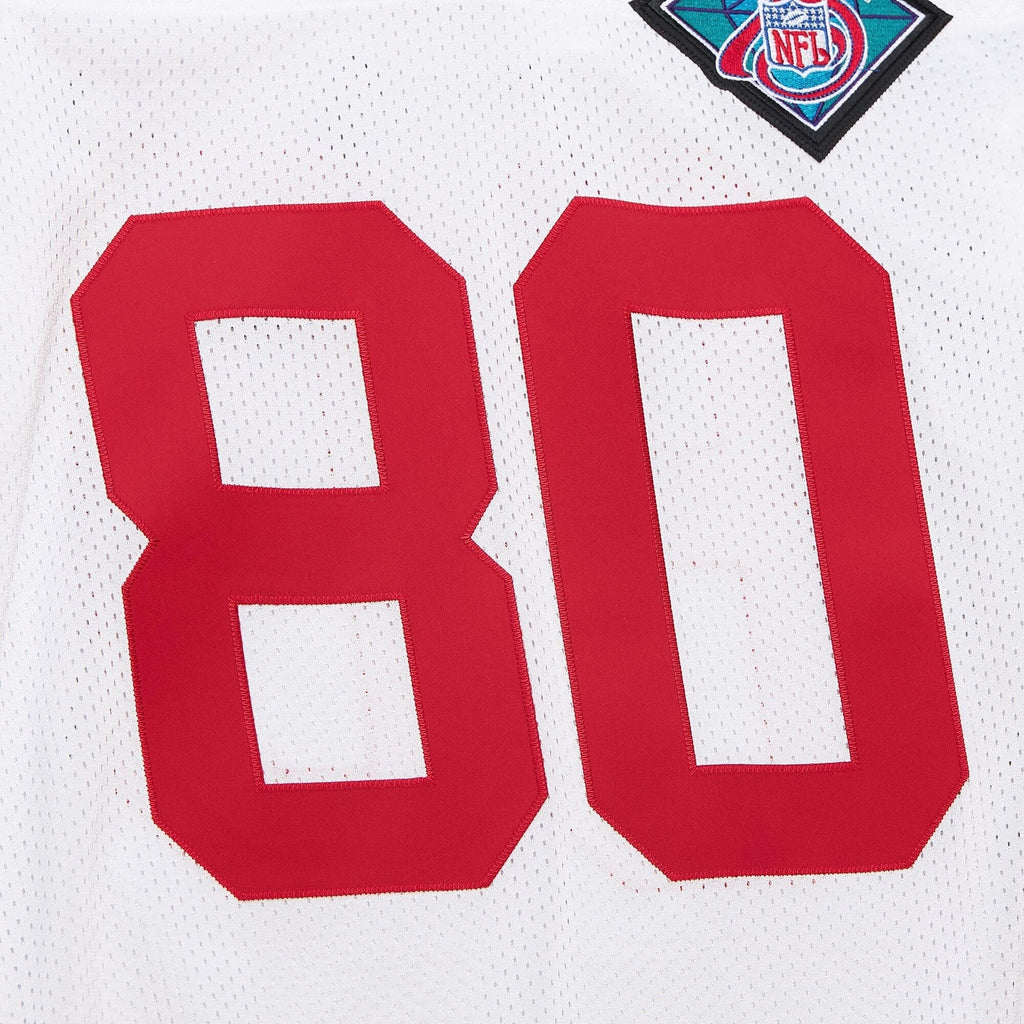 San Francisco 49ers 1994 Jerry Rice White Throwback Retired Player Football Jersey