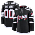 New Jersey Devils Black Alternate Premium Custom Jersey