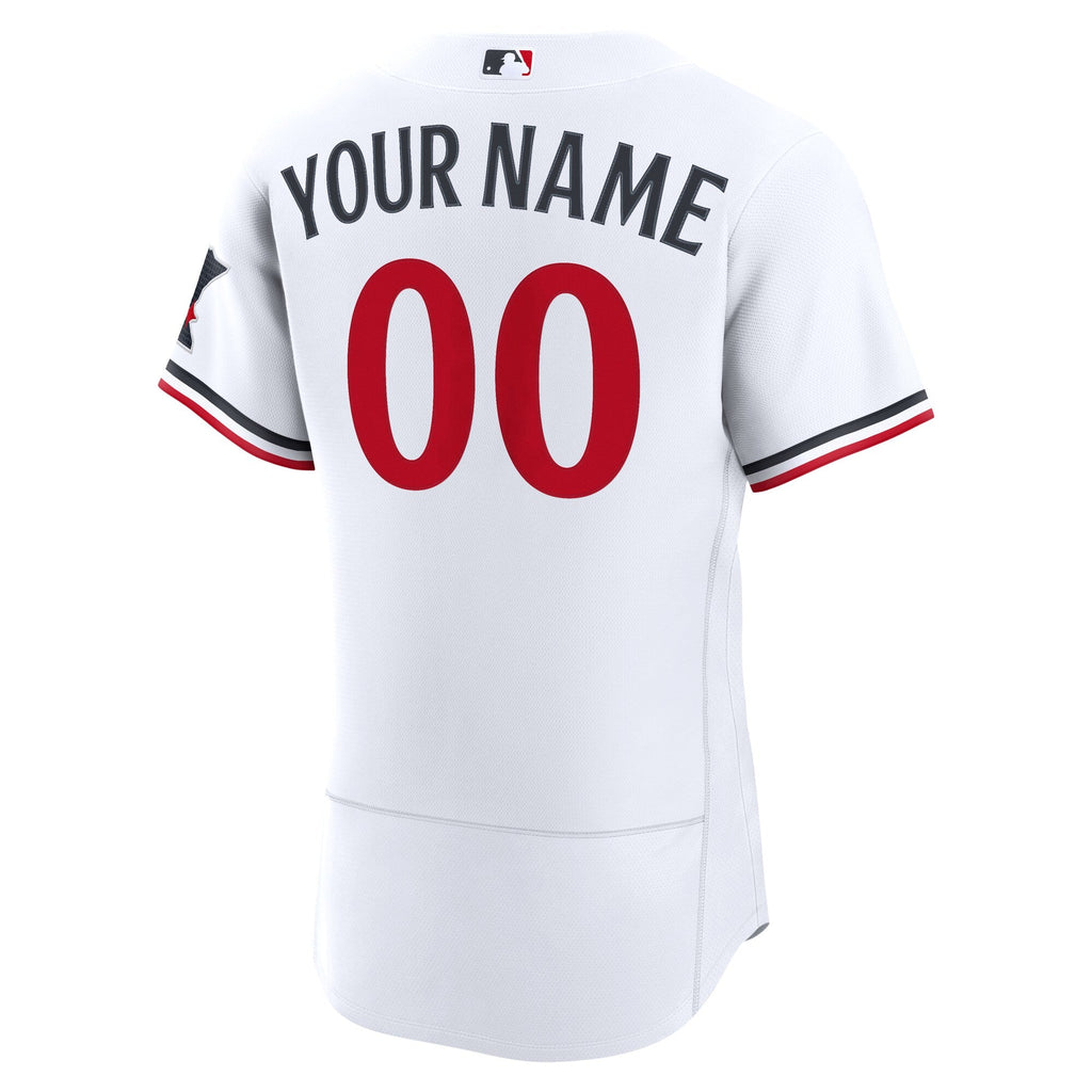 Minnesota Twins White Home Custom Baseball Jersey