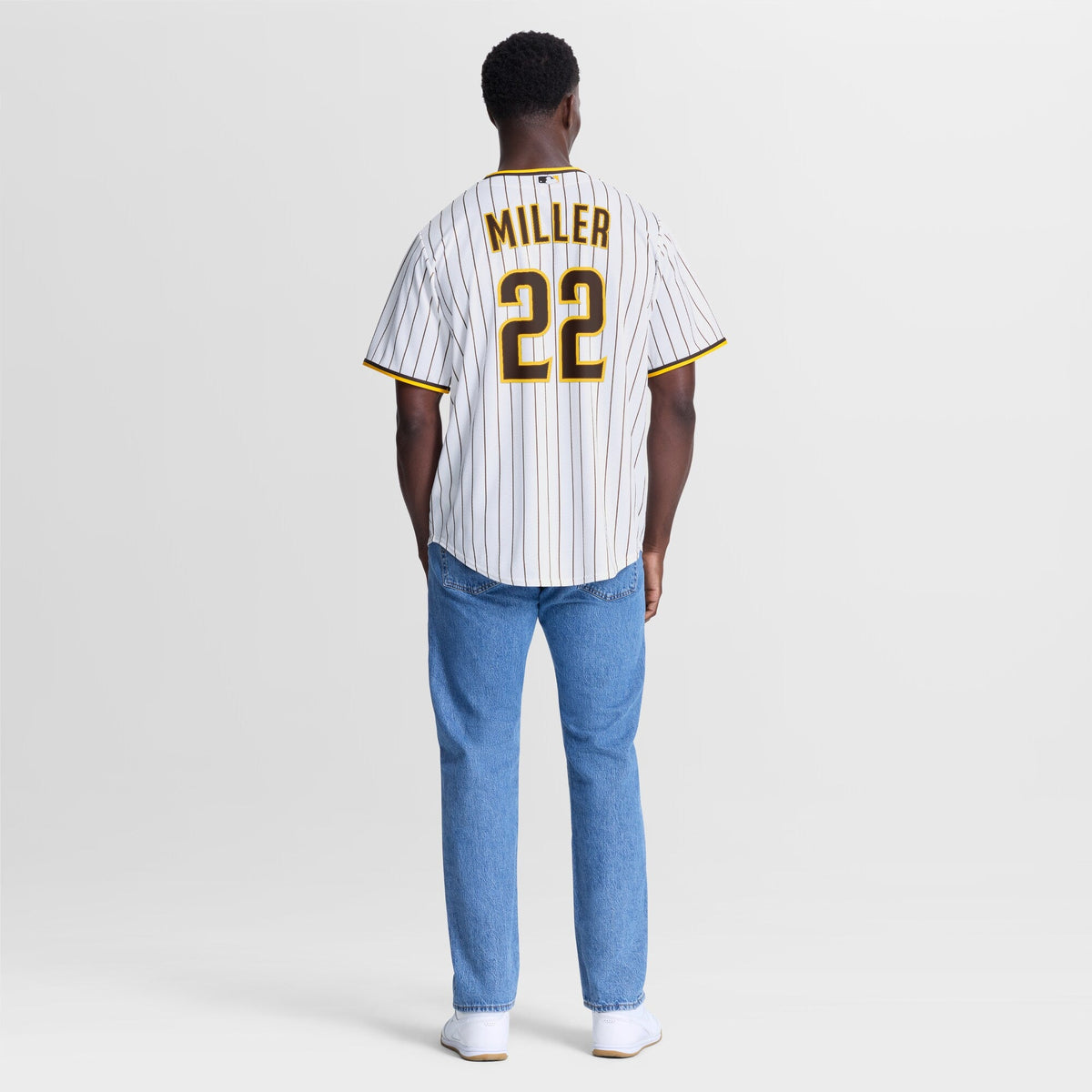 San Diego Padres Mason Miller White Home Replica Baseball Jersey