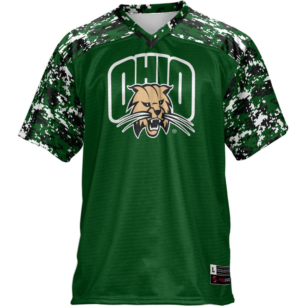 Ohio Bobcats Football Jersey - Green