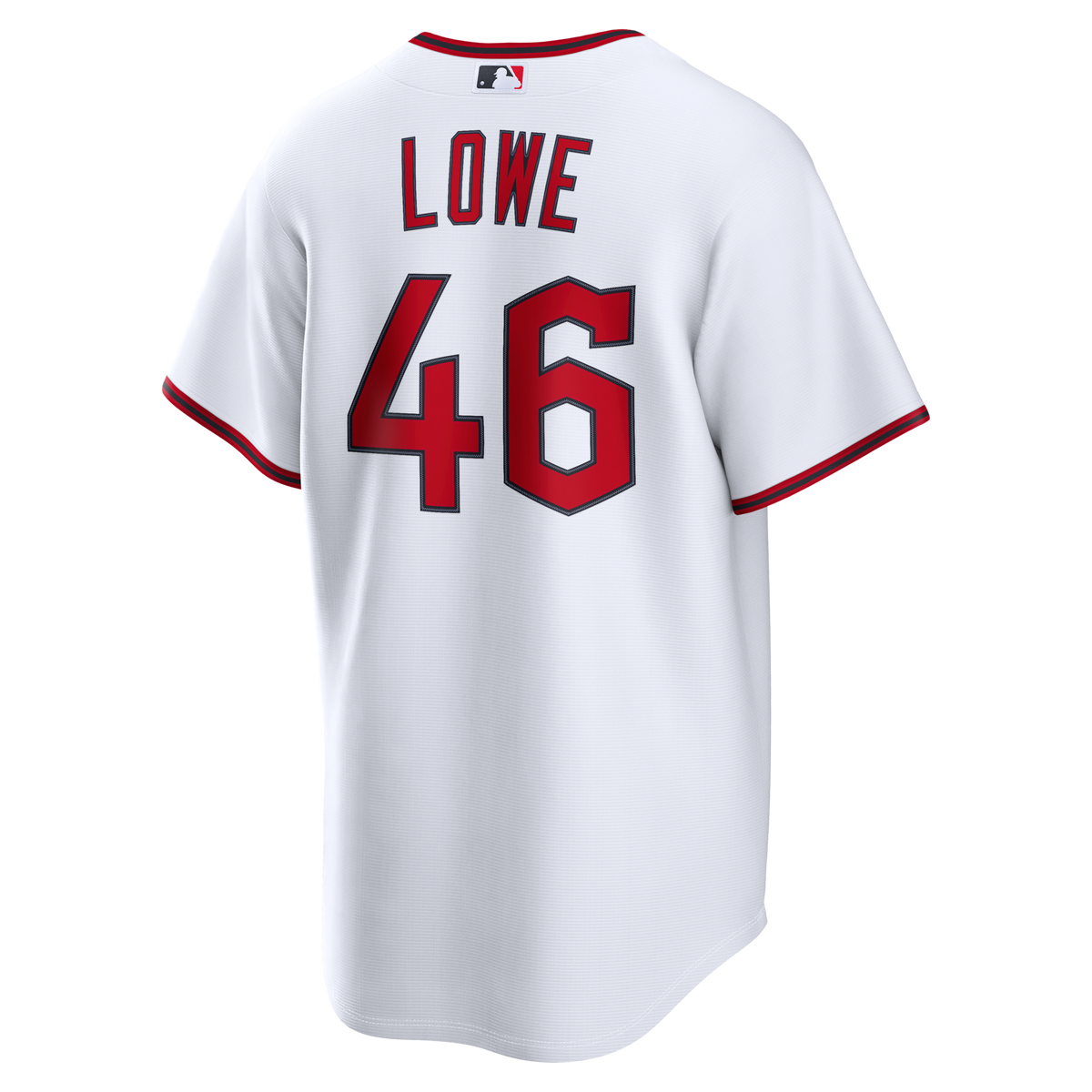 Cleveland Guardians Nathaniel Lowe White Home Replica Baseball Jersey