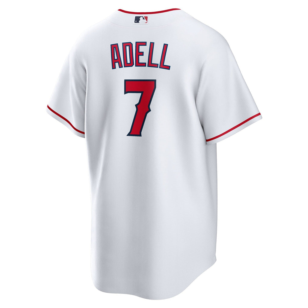 Los Angeles Angels Jo Adell White Home Replica Baseball Jersey