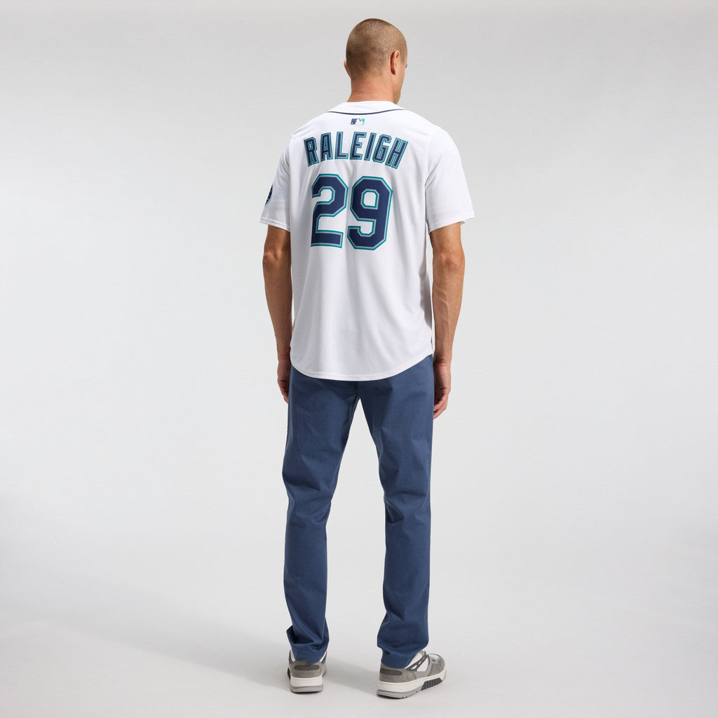 Seattle Mariners Cal Raleigh White Home Limited Player Baseball Jersey