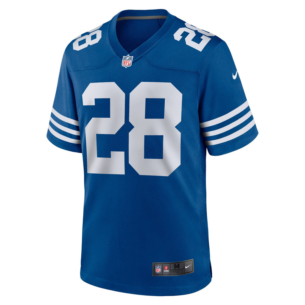 Indianapolis Colts Jonathan Taylor Royal Game Player Football Jersey