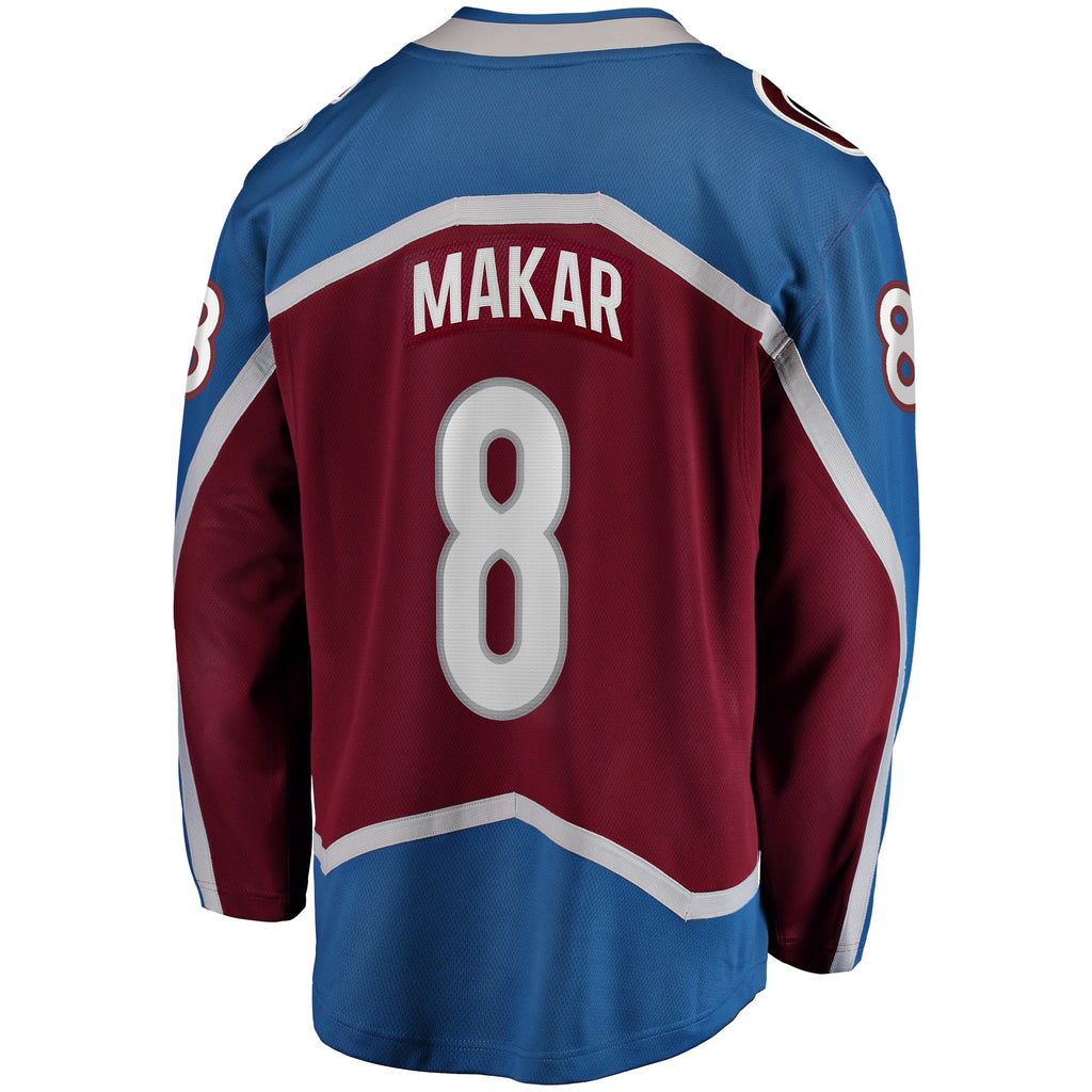 Cale Makar Colorado Avalanche Home Breakaway Player Hockey Jersey - Maroon