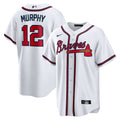Atlanta Braves Sean Murphy White Replica Player Baseball Jersey
