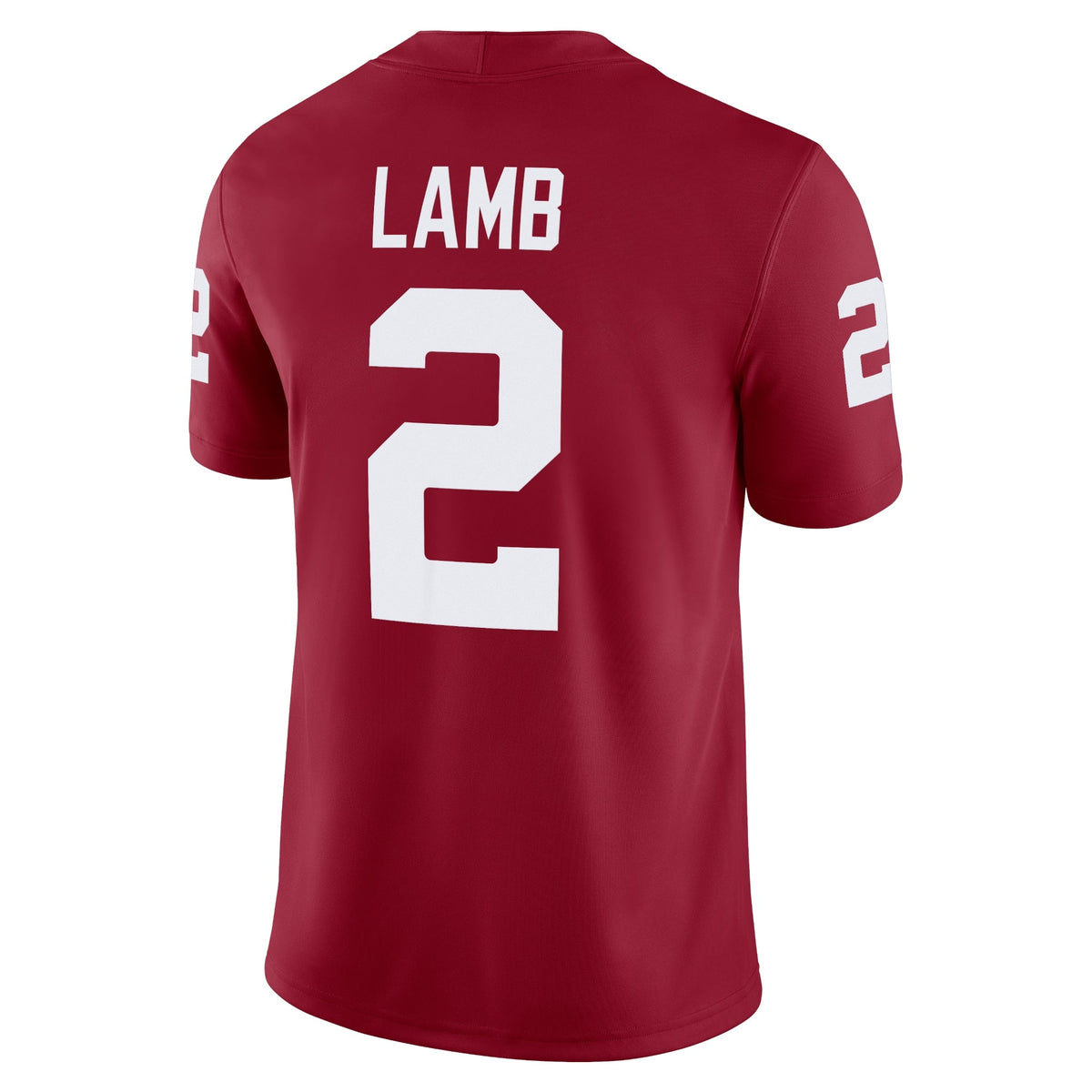 CeeDee Lamb Crimson Oklahoma Sooners Alumni Player Game Jersey