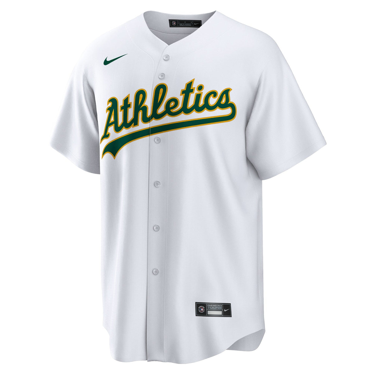Athletics Seth Brown White Home Replica Baseball Jersey