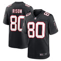 Atlanta Falcons Andre Rison Black Retired Player Football Jersey