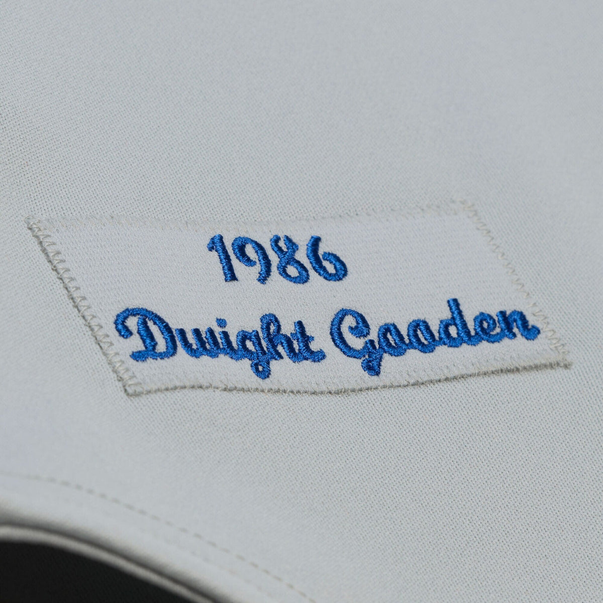 New York Mets Dwight Gooden White 1986 Baseball Jersey