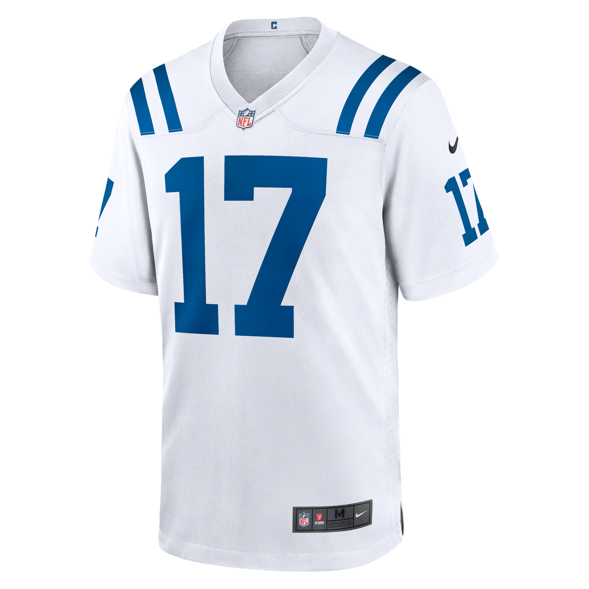 Indianapolis Colts Daniel Jones White Game Football Jersey