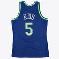 Dallas Mavericks Jason Kidd 1997 Hardwood Classics Road Swingman Jersey - Royal