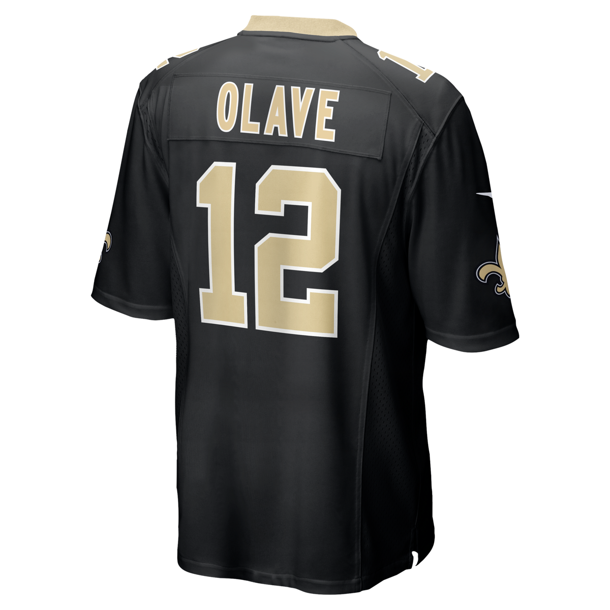 New Orleans Saints Chris Olave Black Player Game Football Jersey