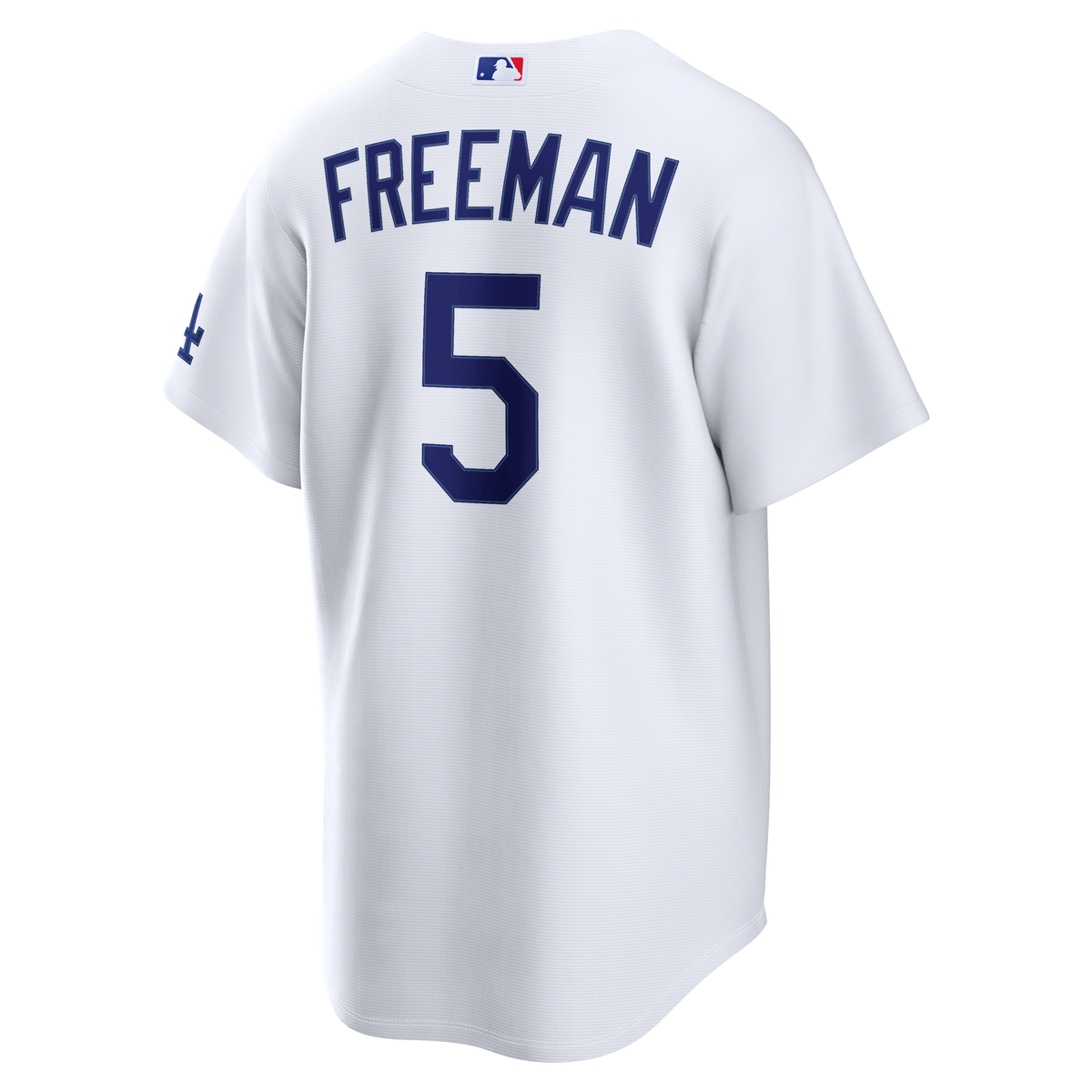 Los Angeles Dodgers Freddie Freeman White Home Stadium Baseball Jersey