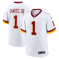 Washington Commanders Deebo Samuel Sr White Game Super Bowl Era Football Jersey