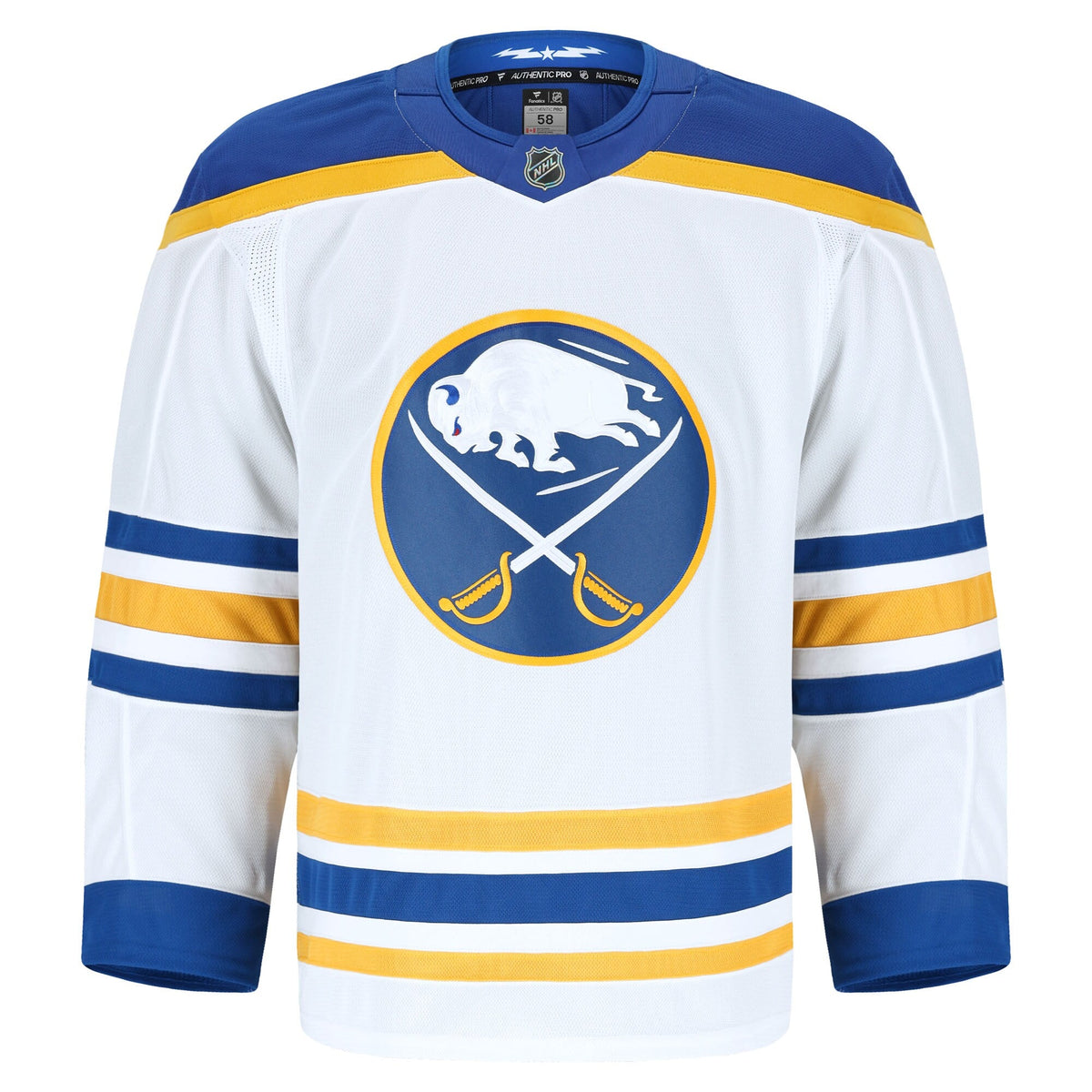 Buffalo Sabres White Away Pro Jersey