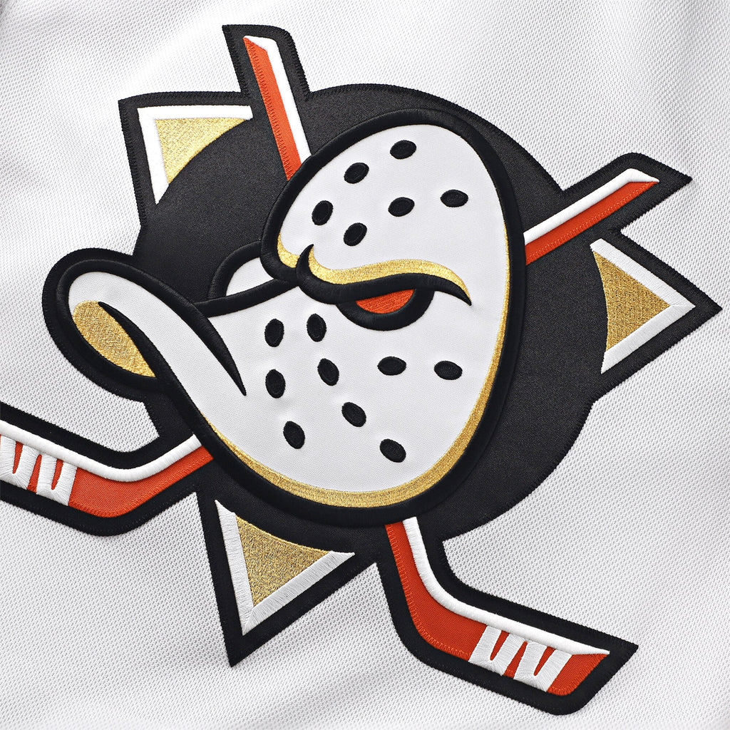 Anaheim Ducks White Away Premium Custom Jersey