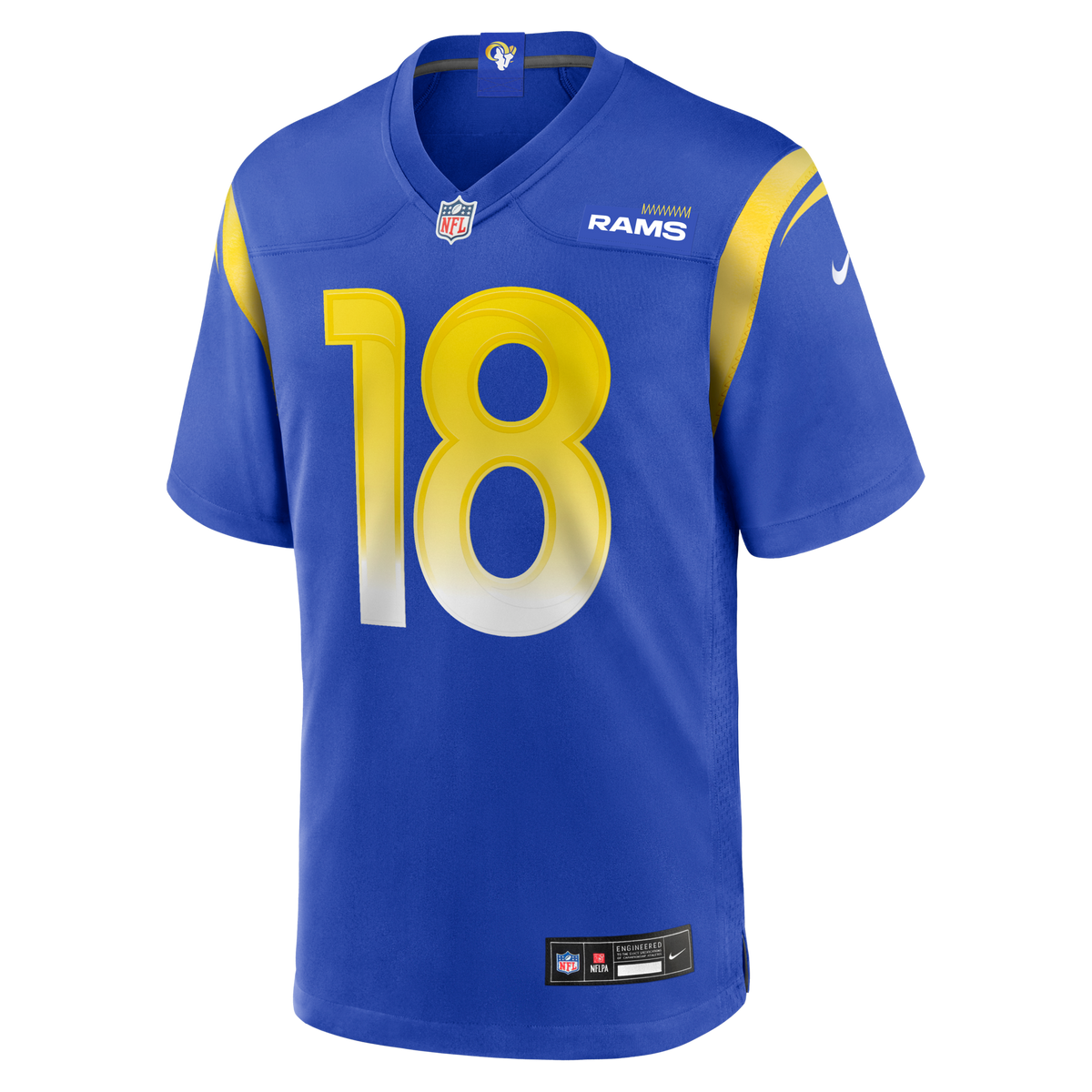 Los Angeles Rams Ben Skowronek Royal Game Football Jersey
