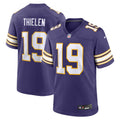 Minnesota Vikings Adam Thielen Purple Alternate Game Player Football Jersey