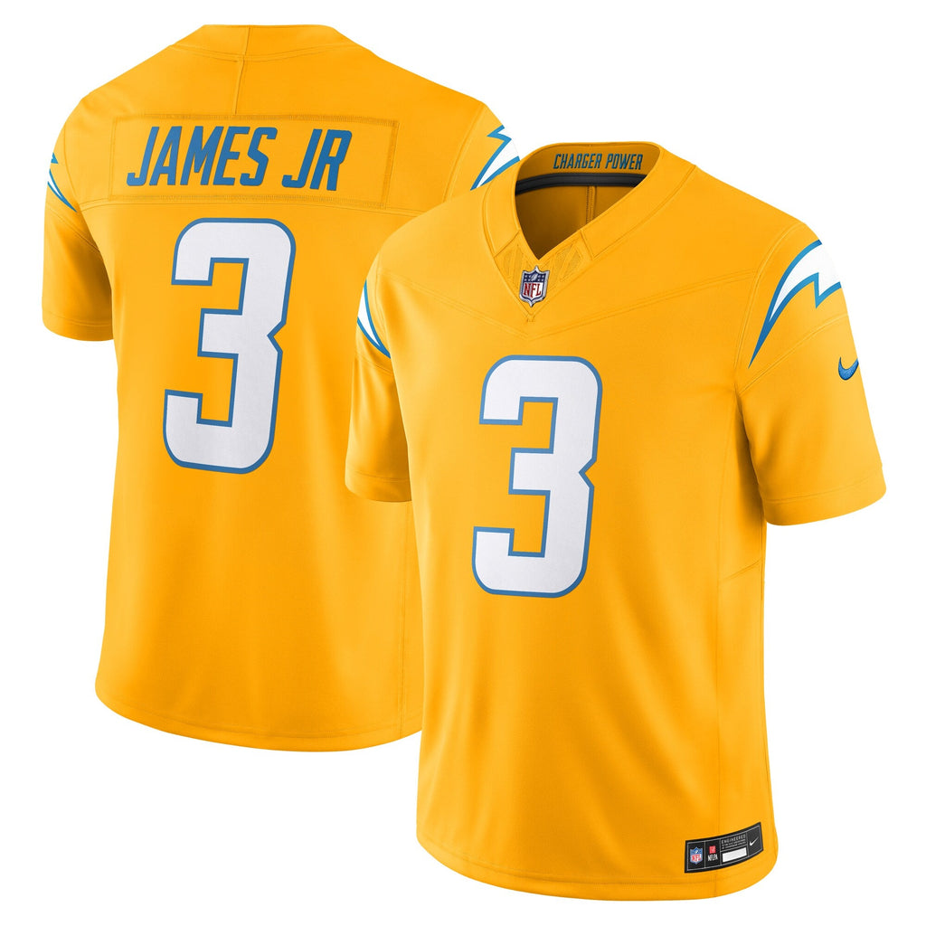 Los Angeles Chargers Derwin James Jr. Gold Alternate Charger Power Vapor F.U.S.E. Limited Football Jersey