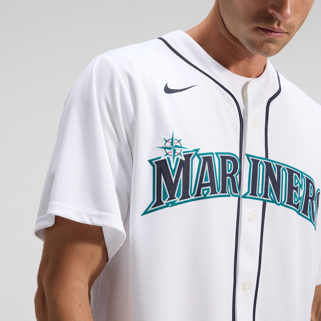 Seattle Mariners Luis Castillo White Home Replica Baseball Jersey