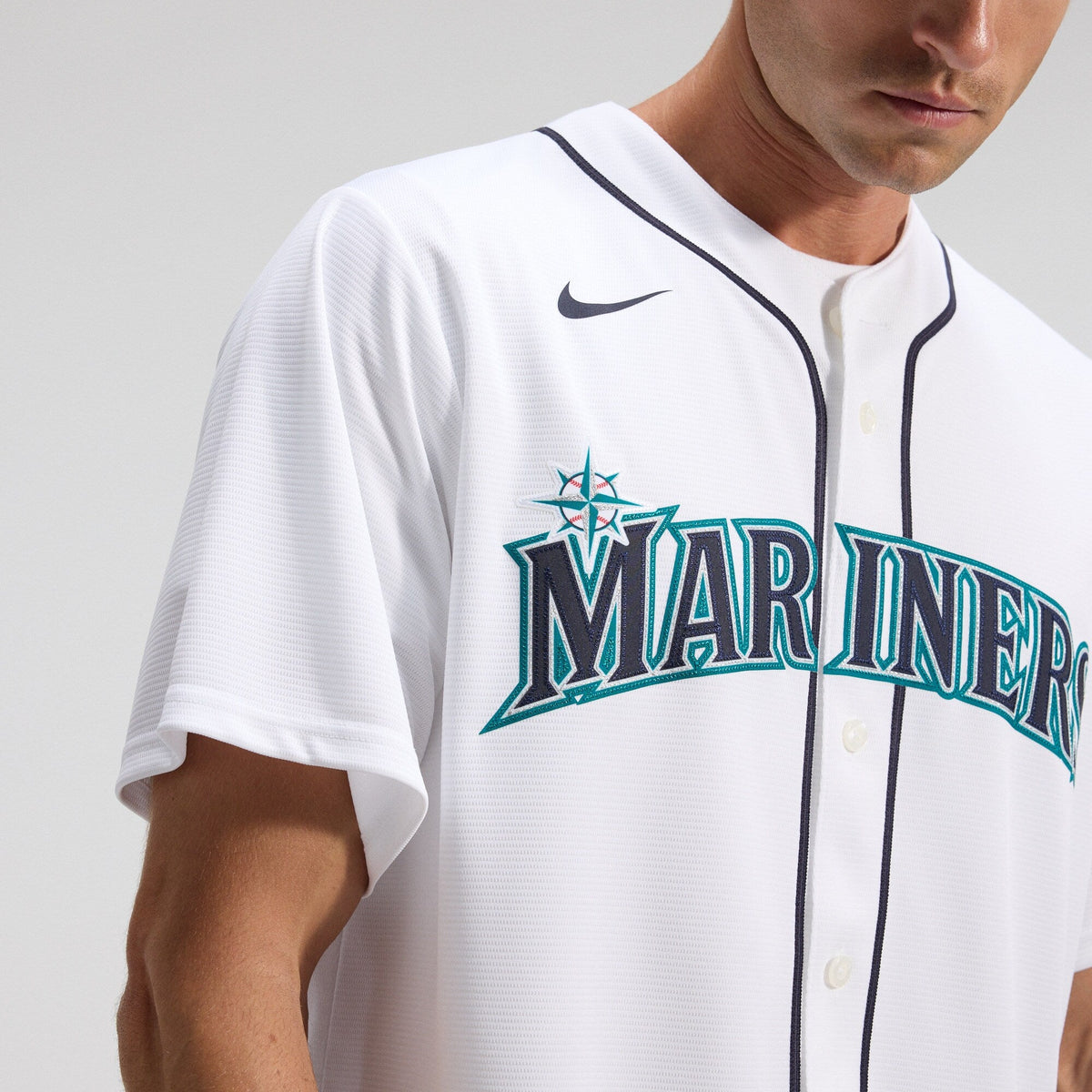 Seattle Mariners Luis Castillo White Home Replica Baseball Jersey