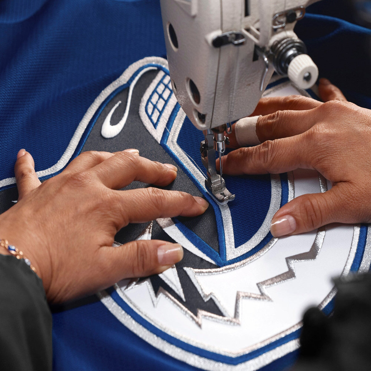 Vancouver Canucks Blue Home Pro Custom Jersey