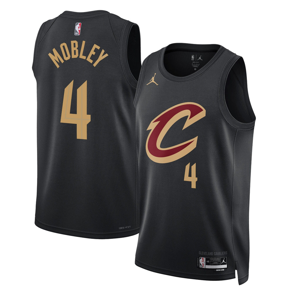Cleveland Cavaliers Statement Edition Swingman Jersey - Black - Evan Mobley