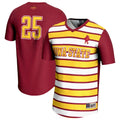 #25 Cardinal Iowa State Cyclones Lightweight Soccer Fashion Jersey
