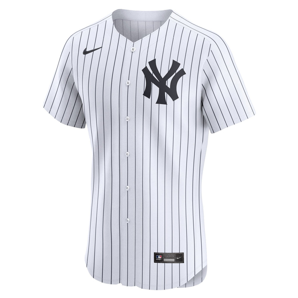 New York Yankees White Home Elite Baseball Jersey