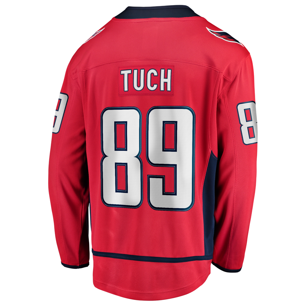 Washington Capitals Alex Tuch Red Home Breakaway Hockey Jersey