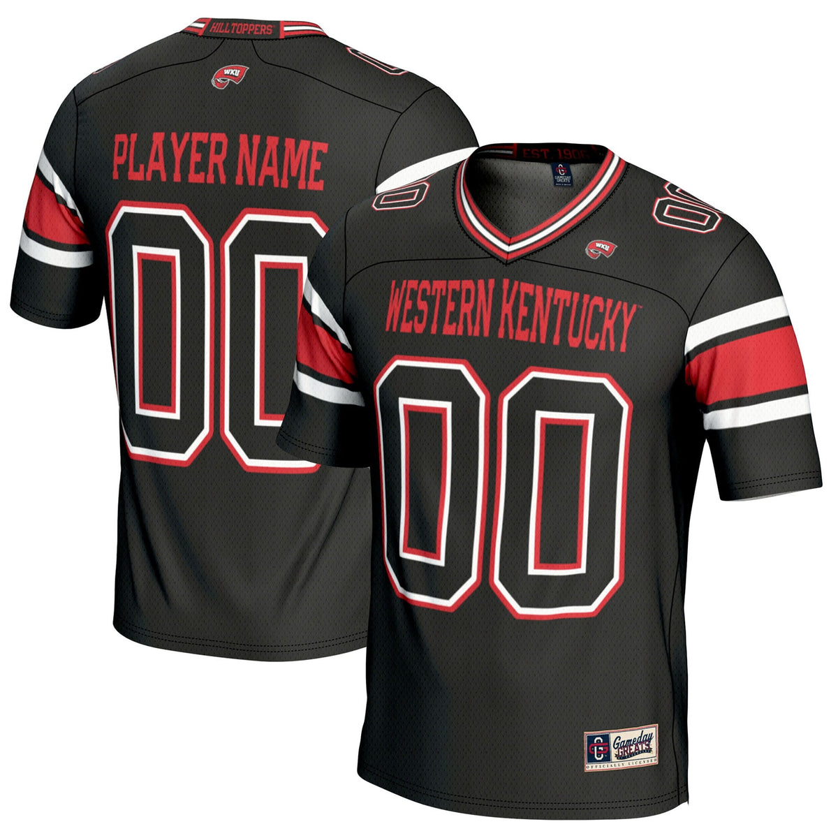 Western Kentucky Hilltoppers NIL Pick-A-Player Football Jersey - Black
