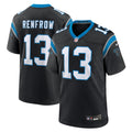 Carolina Panthers Hunter Renfrow Black Team Game Football Jersey