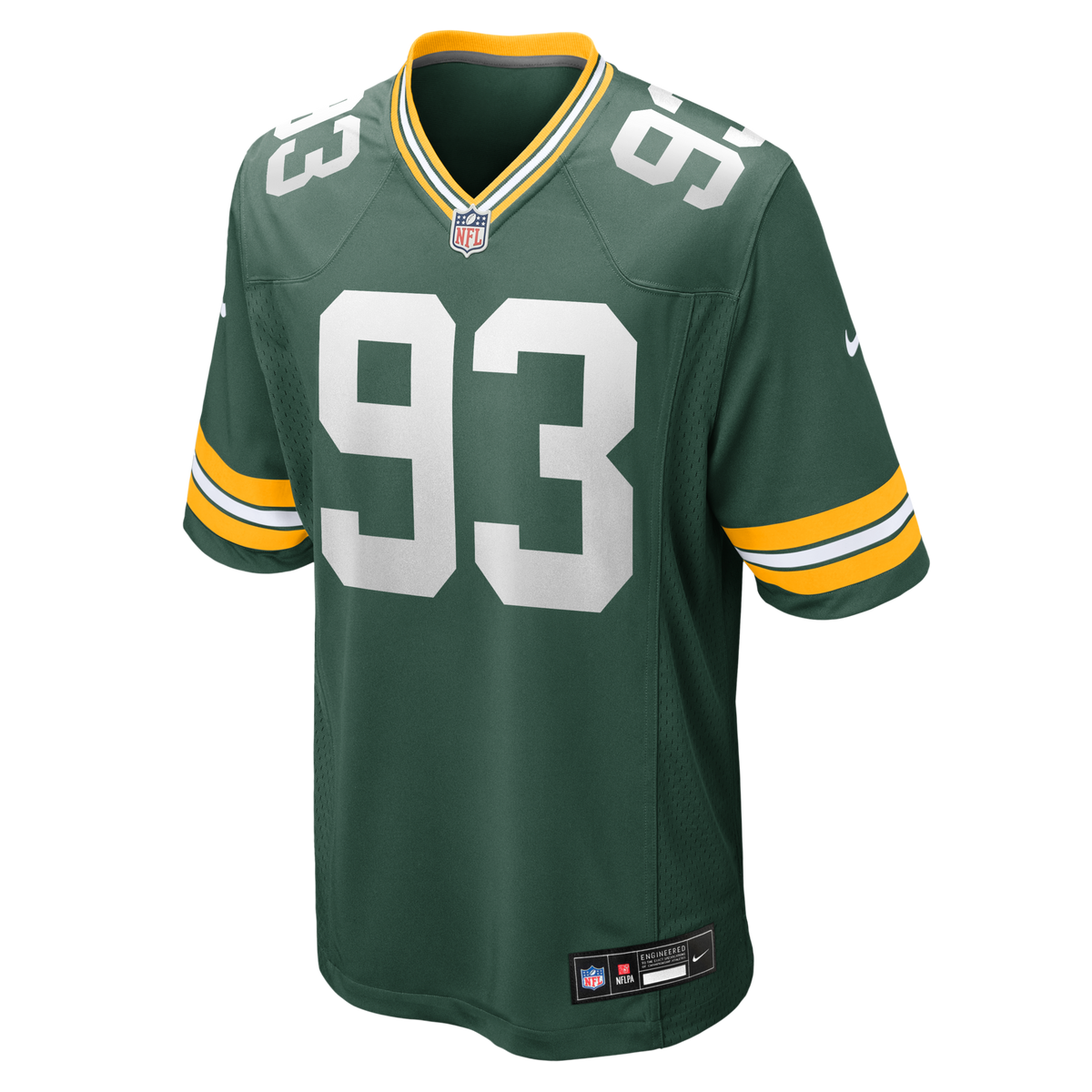 Green Bay Packers Nazir Stackhouse Green Team Game Football Jersey