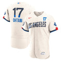 Los Angeles Dodgers Shohei Ohtani Cream City Connect Sponsor Patch Baseball Jersey