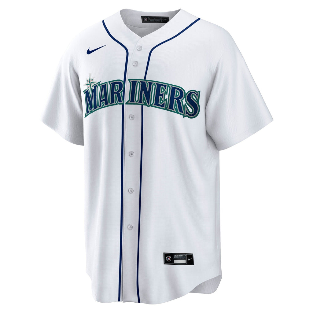 Seattle Mariners Cal Raleigh White Home Replica Player Baseball Jersey