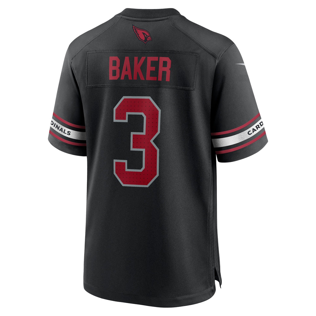 Arizona Cardinals Budda Baker Black Game Football Jersey