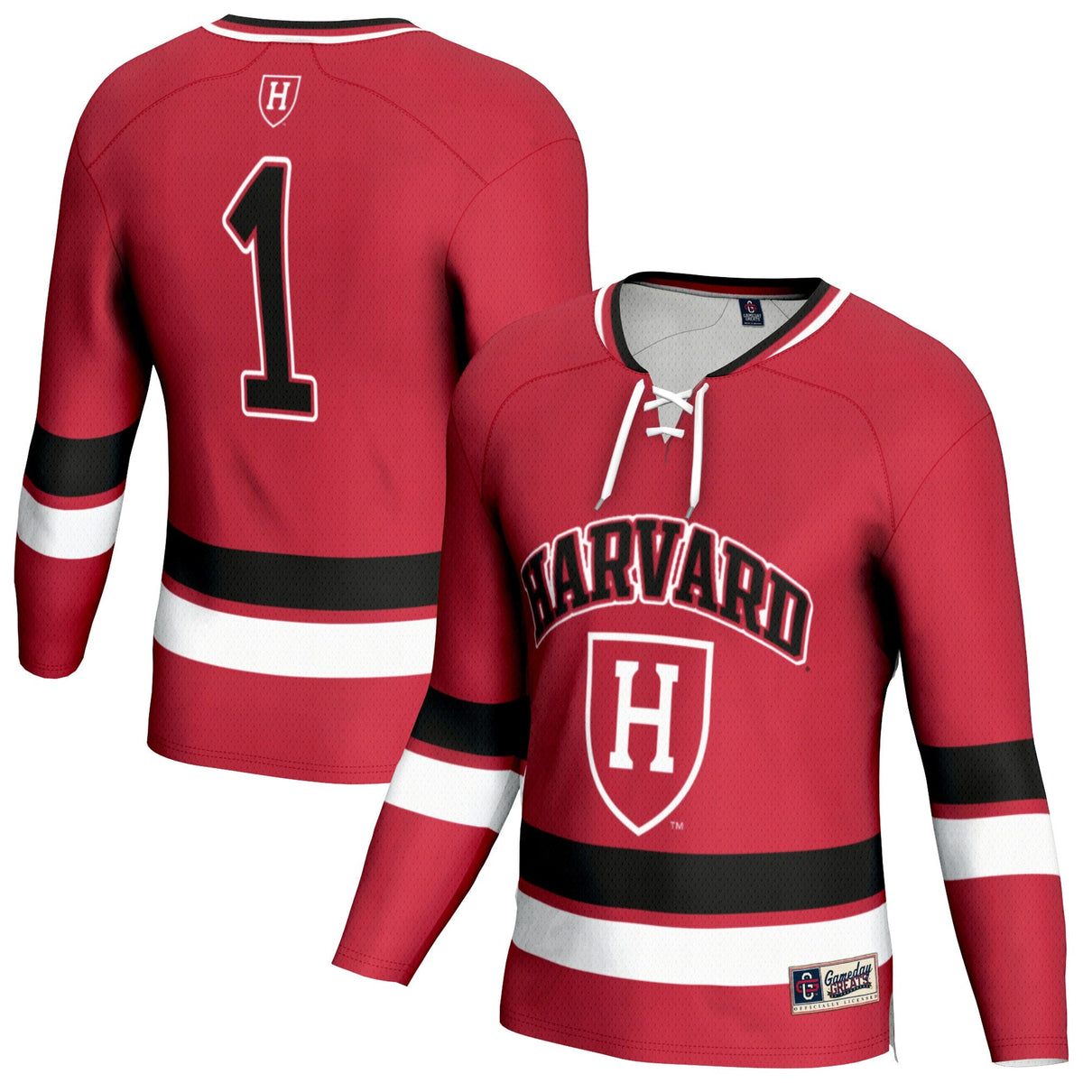 Crimson Harvard Crimson Lightweight Hockey Team Fashion Jersey