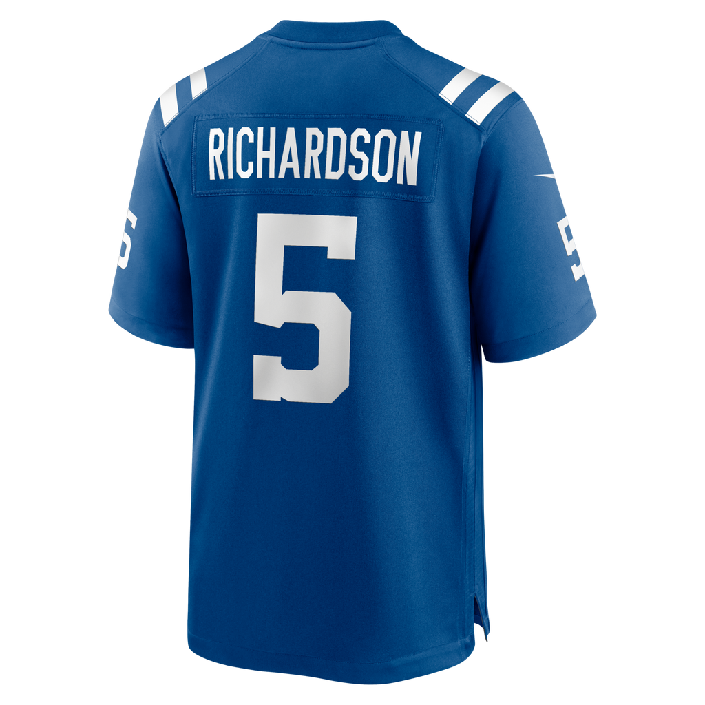 Indianapolis Colts Anthony Richardson Royal Game Football Jersey
