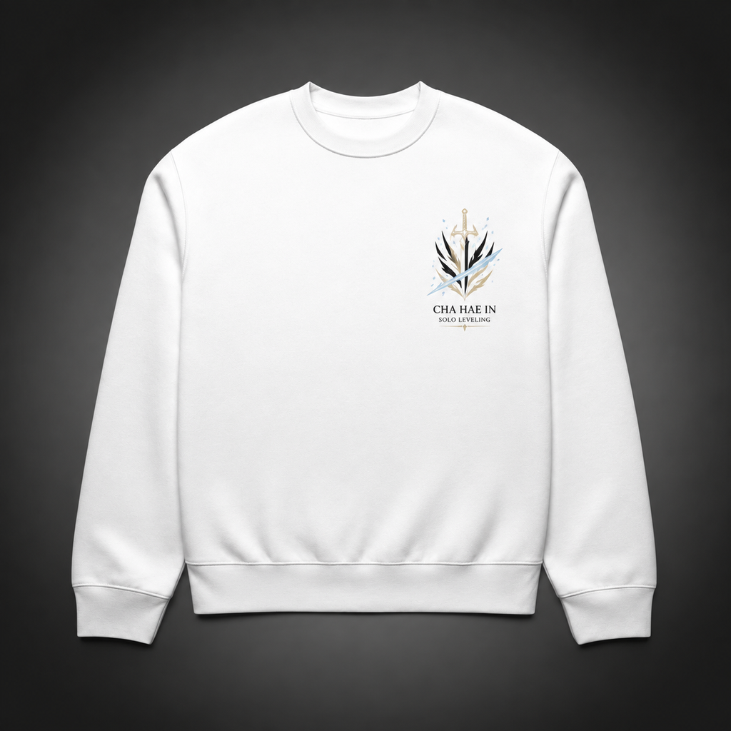 Cha Hae-In Solo Leveling Anime Sweatshirt - Blade Of Light