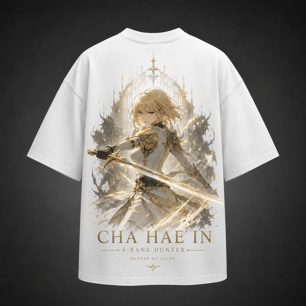 Cha Hae-In Solo Leveling Anime Graphic Tee - Dancer Of Light