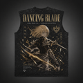 Cha Hae-In Solo Leveling Anime Tank Top - Dancing Blade Acid Wash Vest