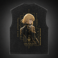 Cha Hae-In Solo Leveling Anime Tank Top - Dancing Princess Acid Wash Vest